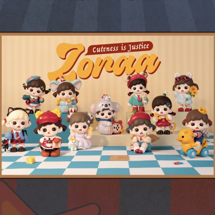 【拆盒】BabyZorra八代可爱即正义系列盲盒玩法手办潮玩摆件