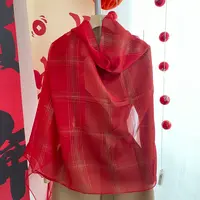 V/雅鹿【美夫人补贴】雅鹿时尚百搭真丝桑蚕丝丝巾YT-DH-007