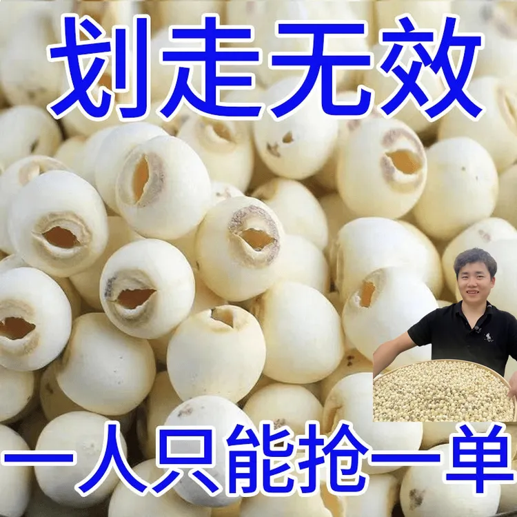 2025正宗莲子干货大粒上等无硫莲子2025年新货新鲜莲子