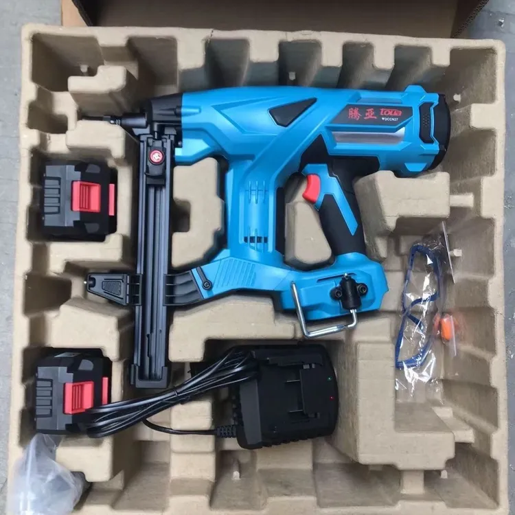 正品锂电钢钉枪瓦斯枪水电工专用工业级多功能打钉枪腾亚牌瓦斯枪