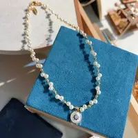 非金属亚克力项链 N960老板娘福福项链