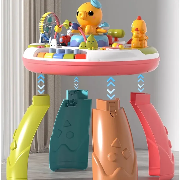 游戏桌新款早教益智多功能婴儿宝宝学习桌章鱼游乐园玩具