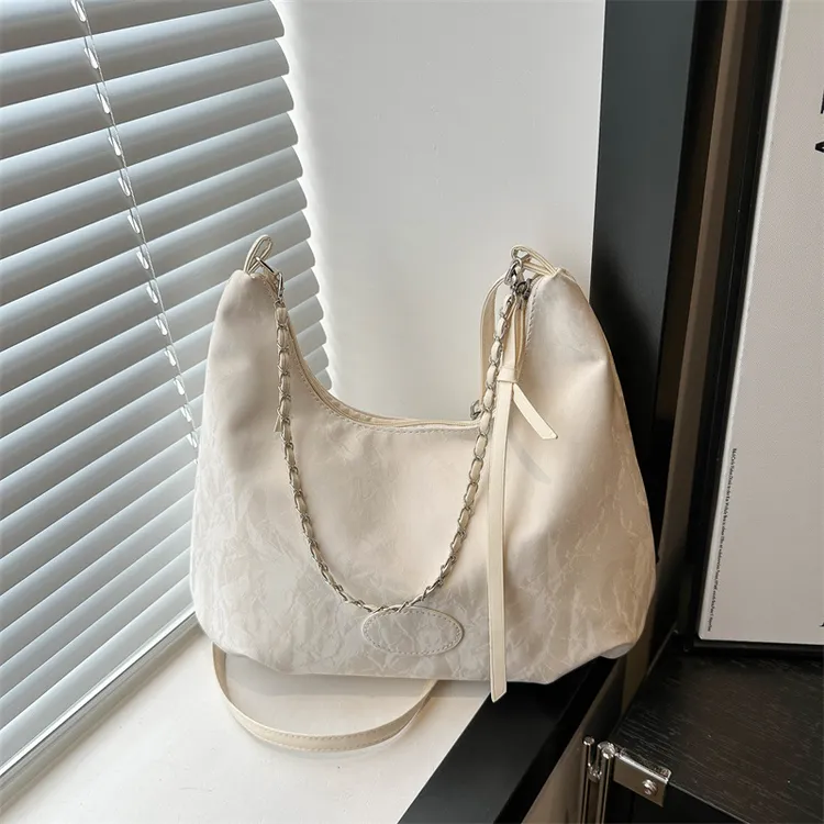 学生上课大容量包包女2024新款潮韩国托特包百搭单肩斜挎包通勤包