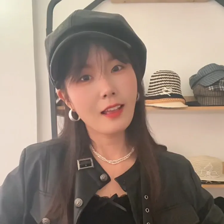 新款英伦PU贝雷帽秋冬八角帽子女秋冬季气质百搭显复古画家报童帽