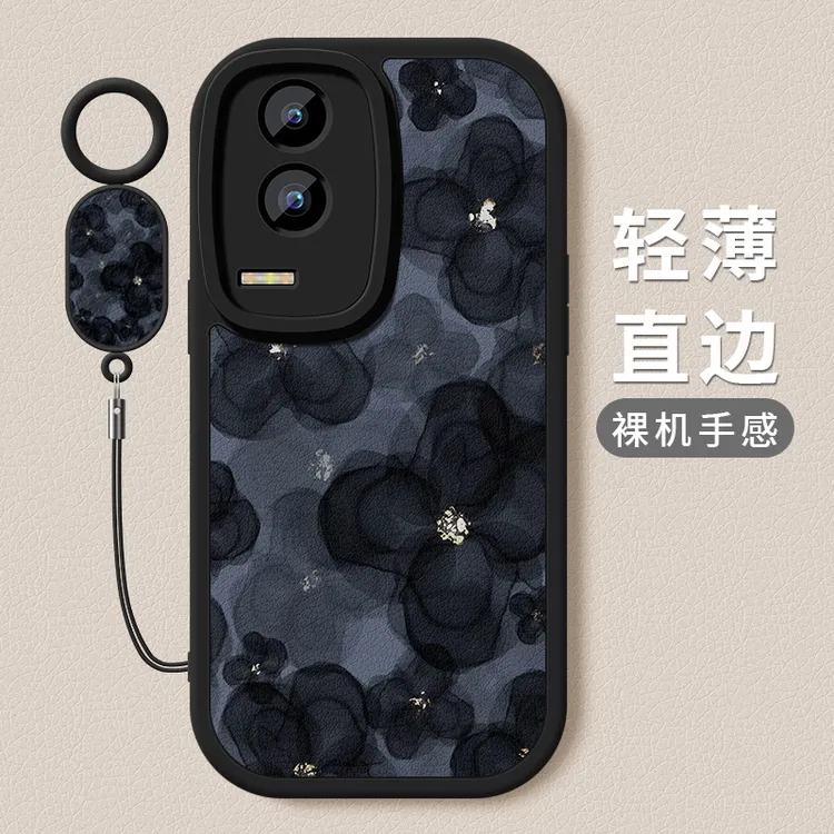 山茶花适用华为荣耀GT手机壳honor新款gt小羊皮硅胶全包防摔软壳