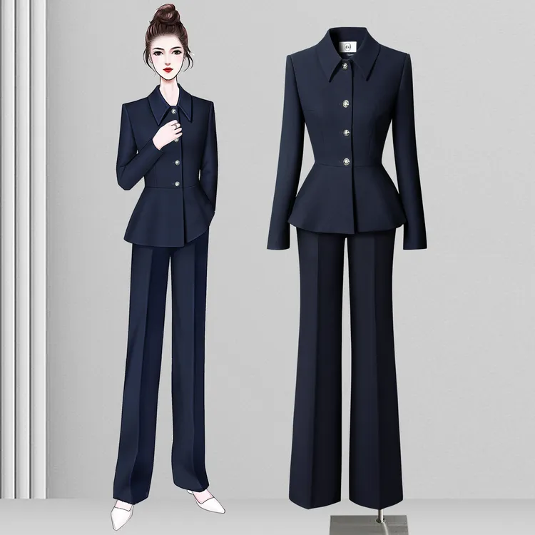 西装套装女2025新款端庄高级感职业装西服气质女神范高端通勤正装