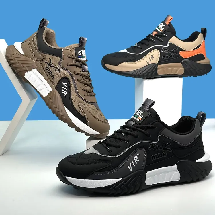 9282春季时尚运动休闲鞋舒适软底百搭潮流男鞋男士运动休闲鞋