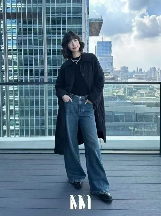 mithworld长款菱格棉服