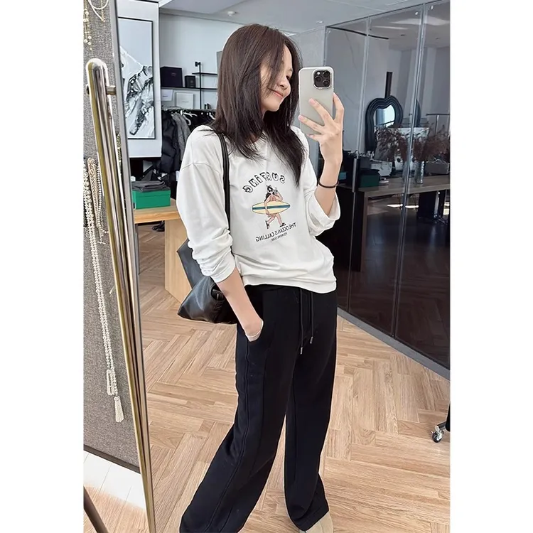 美洋MEIYANG【特卖】冲浪假日T 再生纤维|超舒服！字母印花长袖