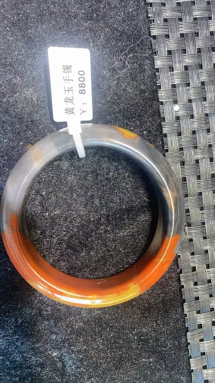 冰黄手镯任选100%天然手镯黄龙玉手镯正宗黄龙玉手镯黄龙玉