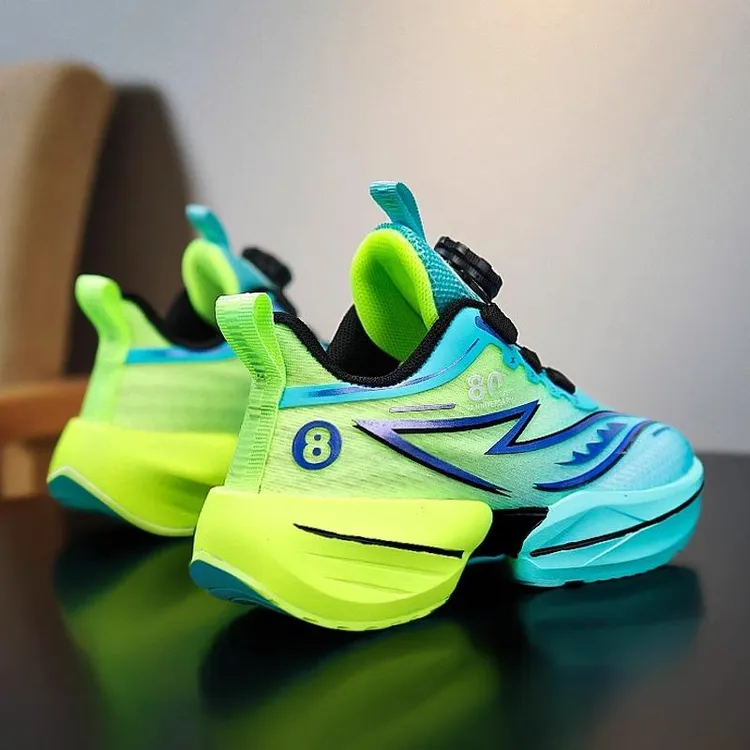 李宁天波宁勒赤兔8pro男童运动鞋夏季新款网面透气中大童鞋子男儿