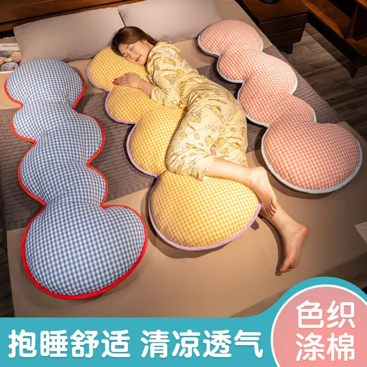 夏季长条枕抱枕女生睡觉床上侧睡夹腿专用枕头沙发靠枕床头大靠垫