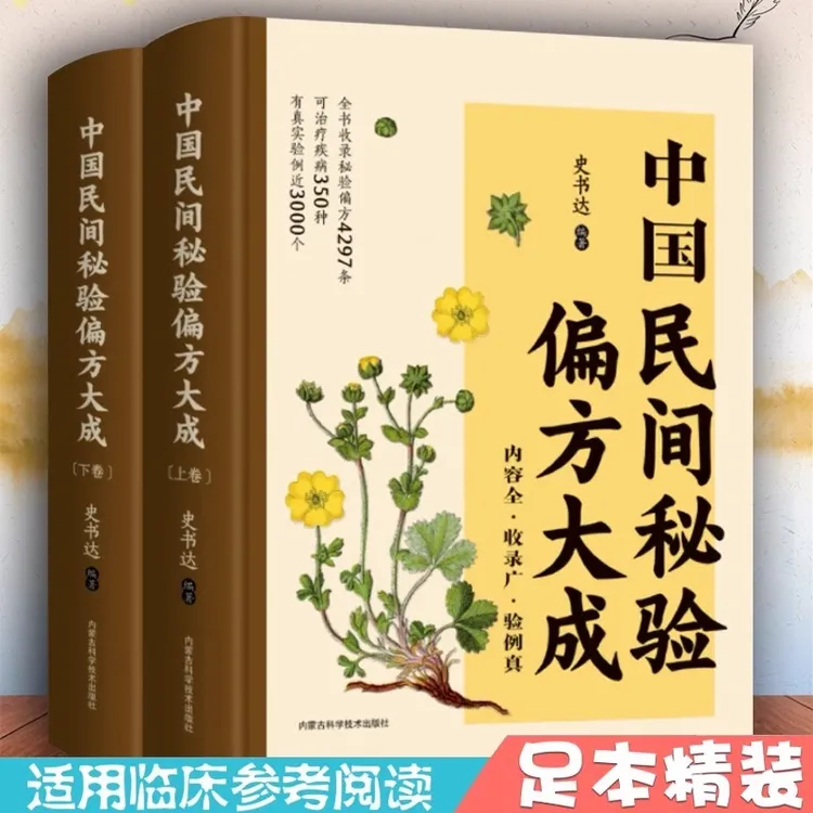 【正版】中国民间秘验偏方大成（上下卷） 内容全 收录广 验例真 