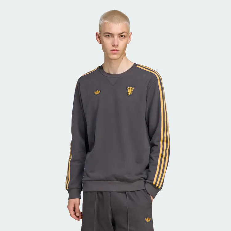 Adidas阿迪达斯【官方正品】男子曼联足球休闲文化卫衣套头衫JN2824