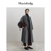 【艺术时装大衣】Marisfrolg玛丝菲尔毛呢外套A1FZ4444D
