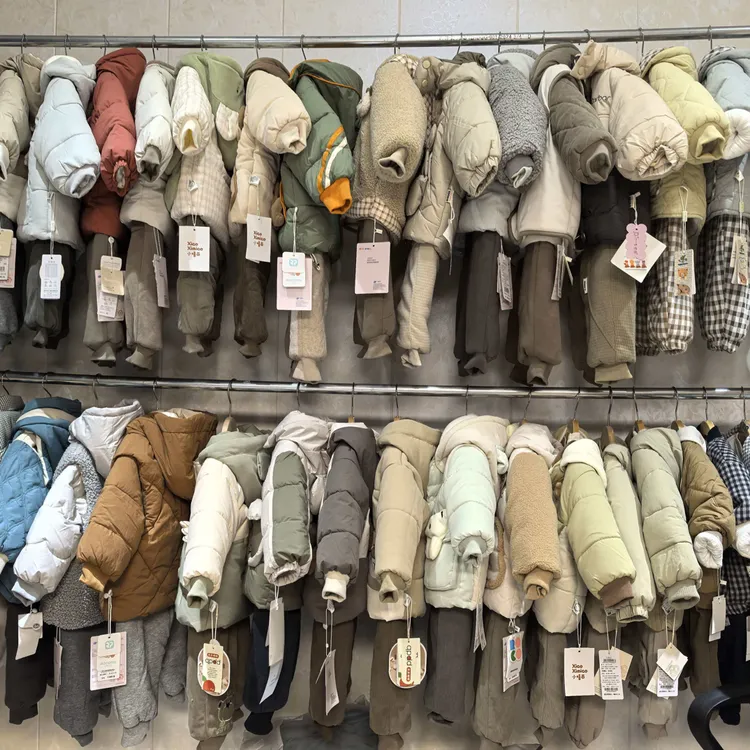 2025年新款冬季加厚棉服套装三件套两件套直播间扣号拍（no退no换）