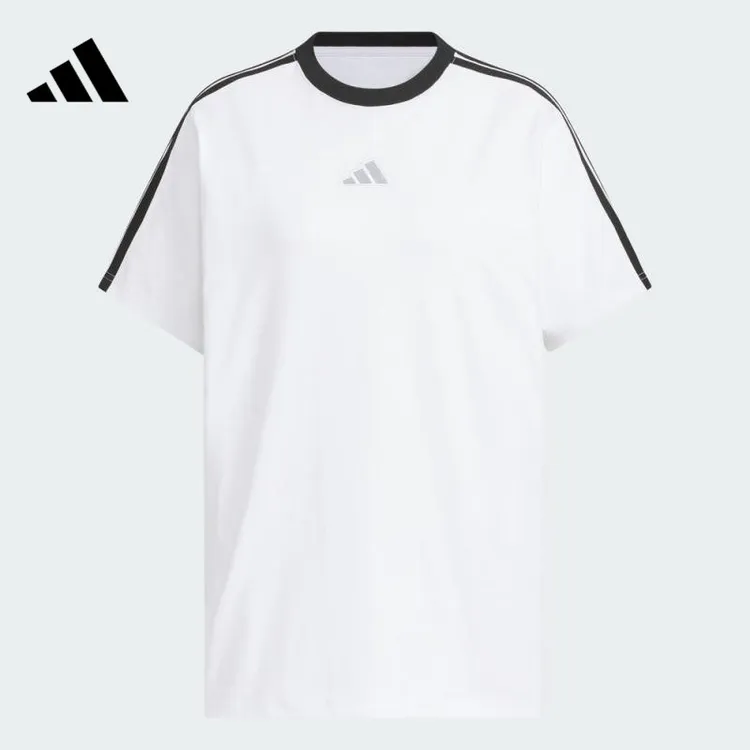 adidas阿迪达斯女子S BF TEE针织无领短袖T恤KB7759