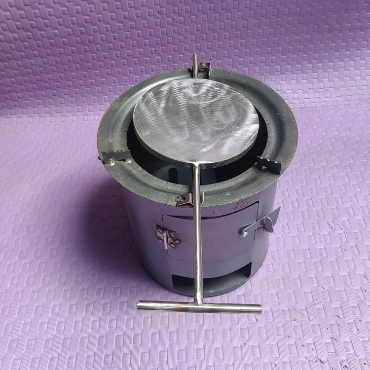 家用烧饼炉围炉烤茶烧饼铁板多功能取暖炉