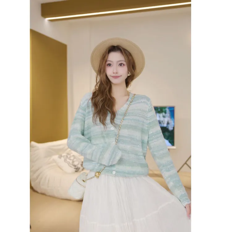 Basic House/百家好春季新款时尚长袖针织衫 B0825B50132