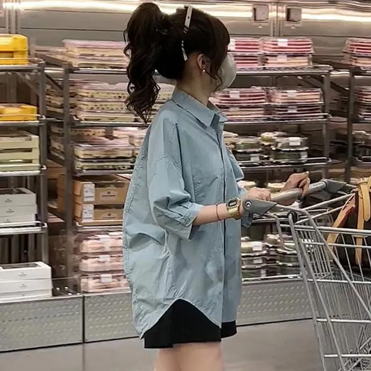 时尚百搭气质衣服小个子套装爆款2025夏季新款洋气时髦短裤两件套
