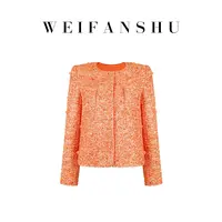 WEIFANSHU/魏凡舒【柑橘情调】小香风外套
