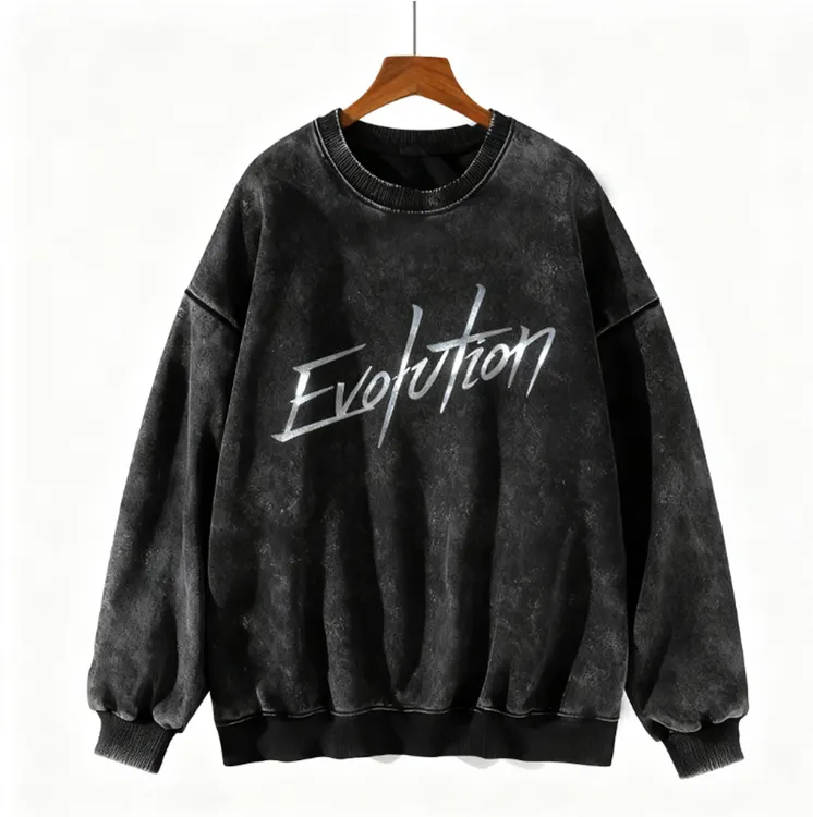 【运补6r】谢霆锋Evolution进化演唱会应援苏州连帽卫衣经典圆领宽松卫衣