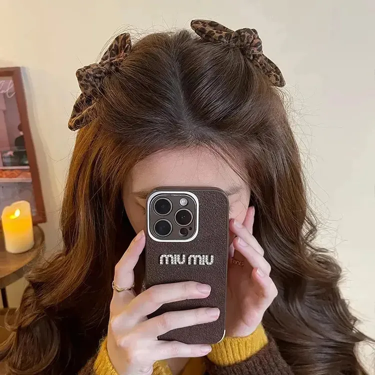 豹纹蝴蝶结发卡倒插梳女2025新款高级感碎发整理神器公主头刘海夹