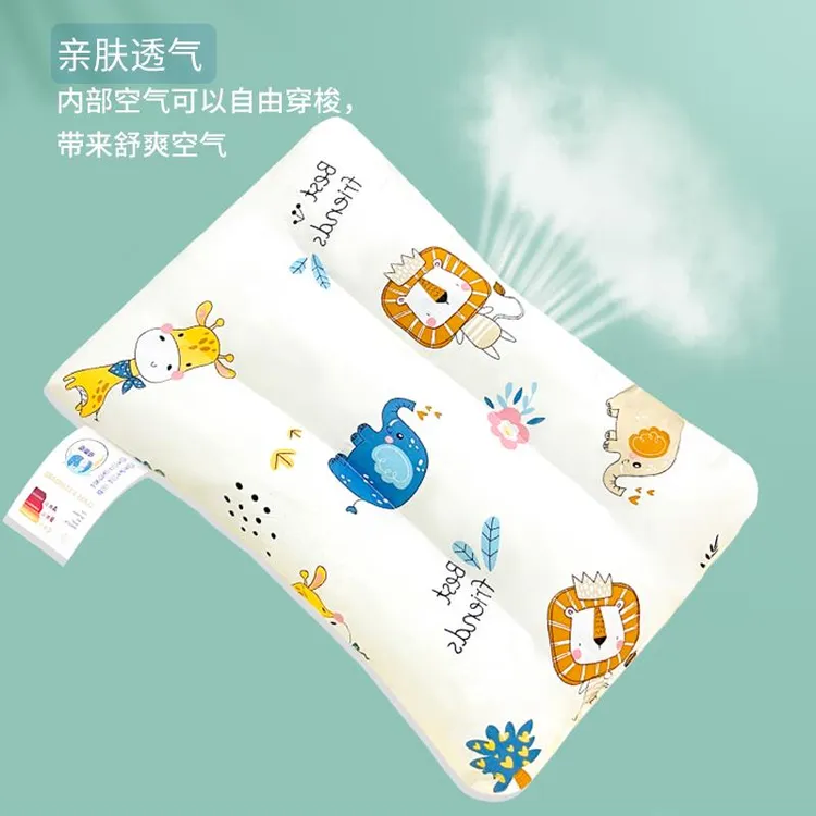 钰贝乐亲肤安抚吸汗豆豆枕头定型枕儿童婴孩豆豆枕3D安抚枕婴幼儿