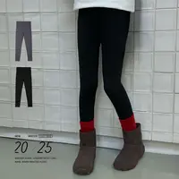新品【超暖】蓝小爸童装女童加绒打底裤冬季新款儿童修身百搭保暖