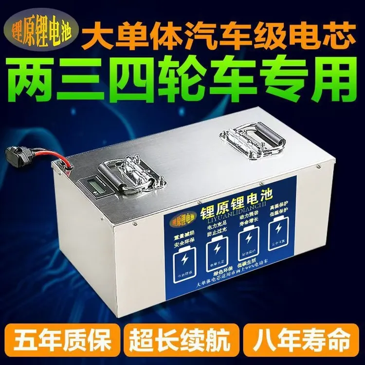 60V100AH磷酸铁锂磷酸铁锂电池电动车