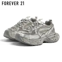 F21增高老爹鞋女休闲运动2025做旧秋季新款厚底百搭登山鞋潮鞋