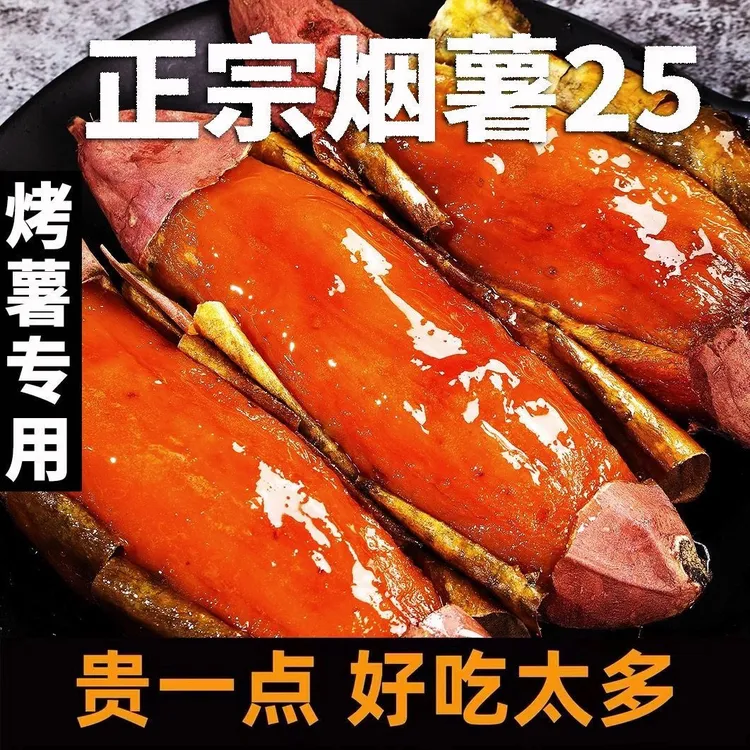 山东特产烟薯25号新鲜糖心蜜薯软糯香甜蒸煮烤皆宜红薯