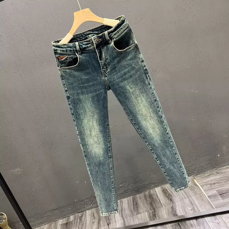 男士弹力小脚牛仔裤男士韩版修身百搭休闲裤子时尚百搭长裤子男士