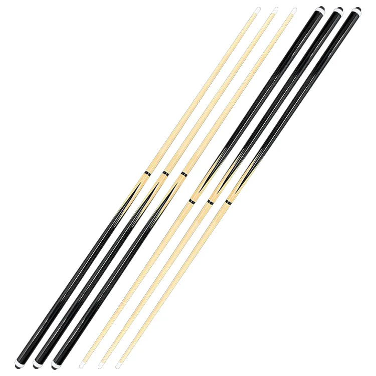 台球二分之一杆大头杆适合中式黑八美式九球