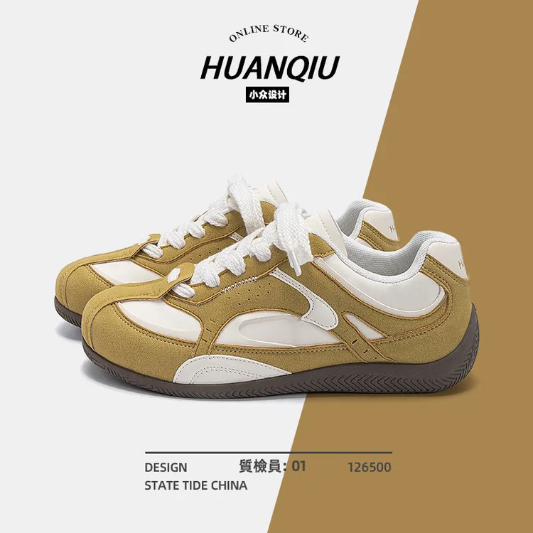 环球爆款内增高德训鞋男2025秋季新款美式ins风休闲鞋时尚运动鞋