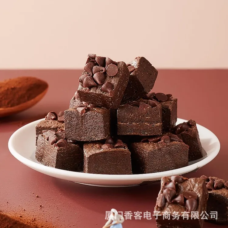 布朗尼巧克力蕾糖果网红高颜值饼干牛轧糖小零食散装喜糖礼盒装