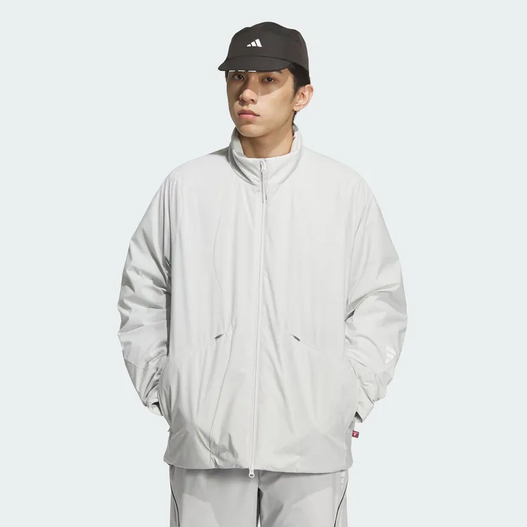 adidas阿迪达斯男子FUSTL M PD JKT1薄棉服KC2569