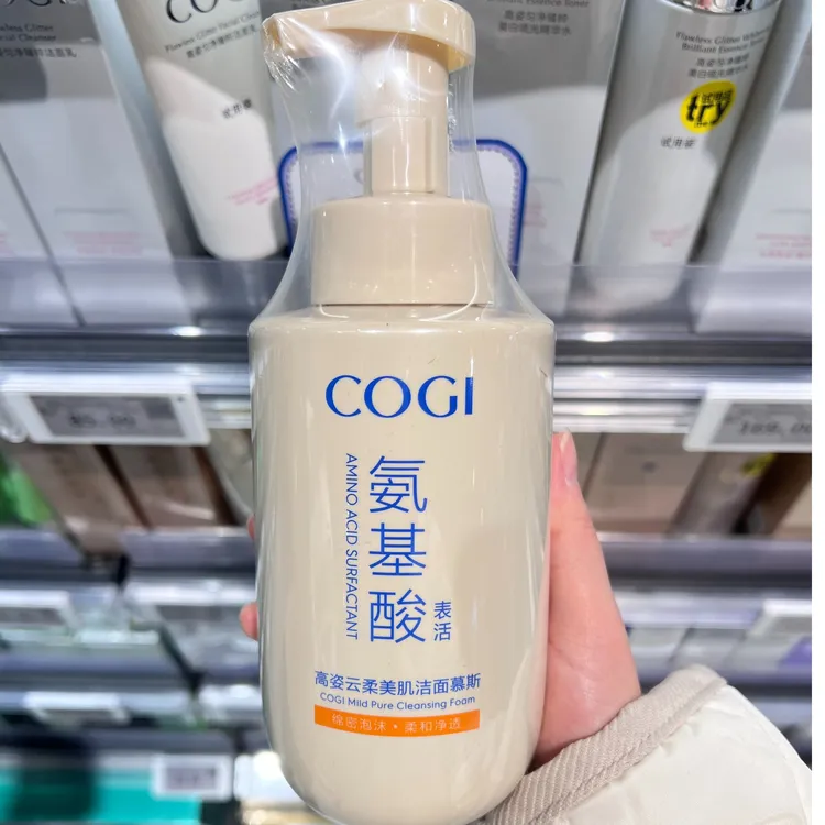 许昌超市代购 高姿云柔美肌洁面慕斯氨基酸洗面奶 500ml许昌发货