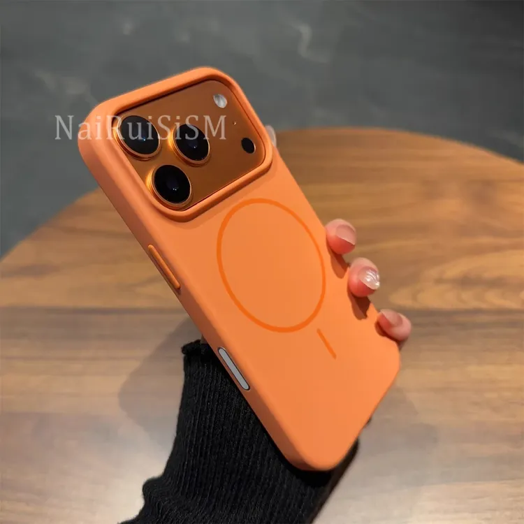 拍照键全包磨砂磁吸适用苹果17promax手机壳16promax时尚防摔17硬