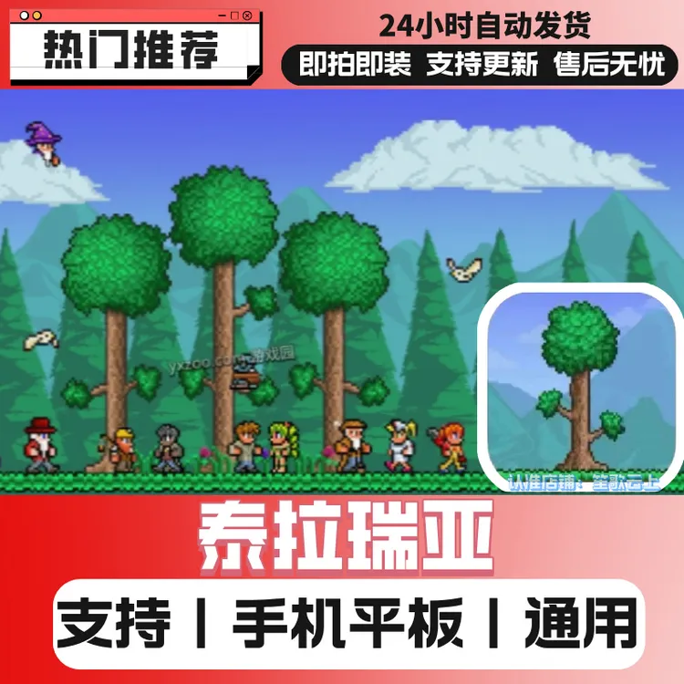 泰拉瑞亚  国区 苹果/安卓/平板/通用 游戏下载安装服务