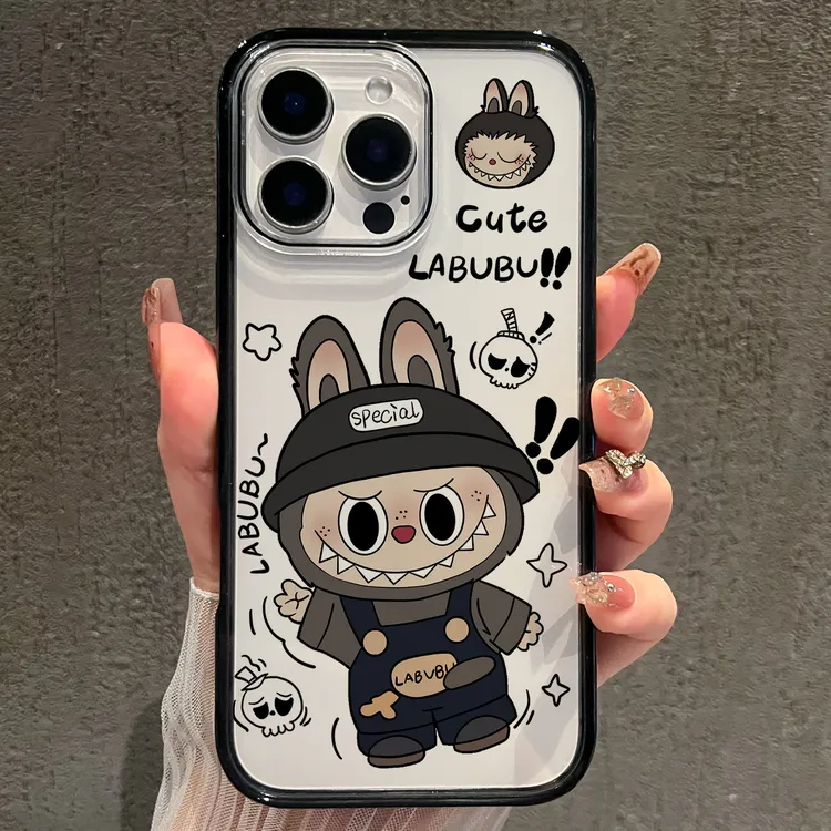 【AI键保护】可爱拉布布适用苹果16promax手机壳iphone15新款14全包