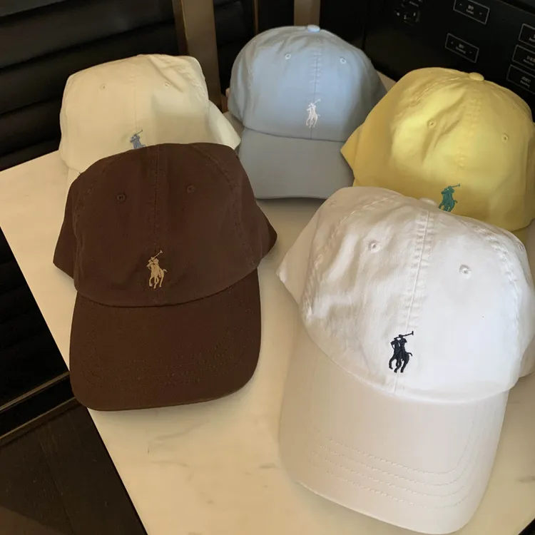 PAPANI敲好版型大头围版型好原厂小马标棉质棒球帽运动刺绣鸭舌帽