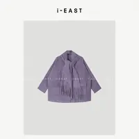 i-EAST 沙丘香草~秋冬极简双口袋百搭时尚外套-5D WT10503