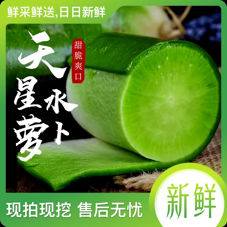 天星 02口感萝卜脆甜不辣2025新鲜萝卜爱马仕