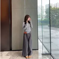 【贤儿专属】流光风春秋针织打底衫内搭女款修身羊毛上衣TUDJ-D812