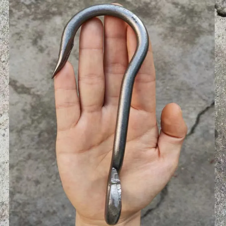 挑水扁担老式钩子工地钢钩挂钩铁吊钩铁钩起重勾子货钩多功能工具