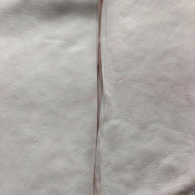 新鲜去油无毛猪脊背皮可做猪皮冻生鲜食材