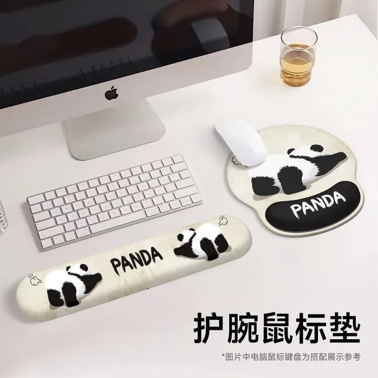 创意鼠标垫护腕硅胶键盘手托可爱女生办公高颜值防腱鞘炎好物电脑