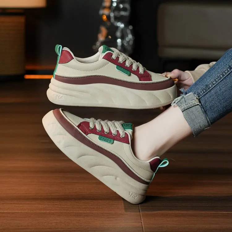 2024年新款秋季小白鞋韩版ins女学生厚底时尚运动百搭休闲板鞋