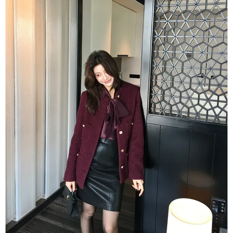 【ALONESAVOR】龍喜儿 微醺假日四口袋90直冲白鹅绒羽绒服A246